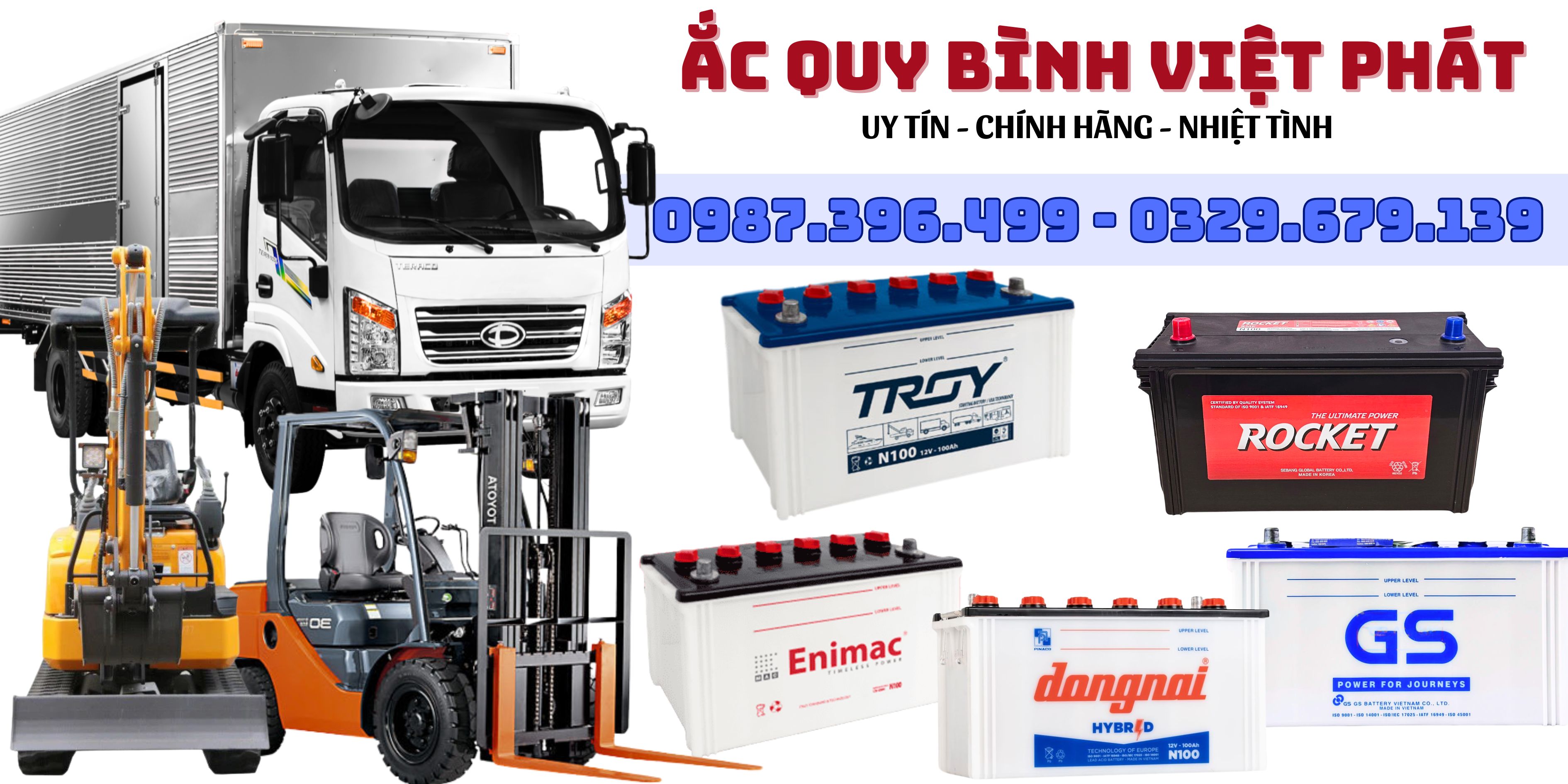 BÁO GIÁ BÌNH ẮC QUY 12V 100AH NƯỚC