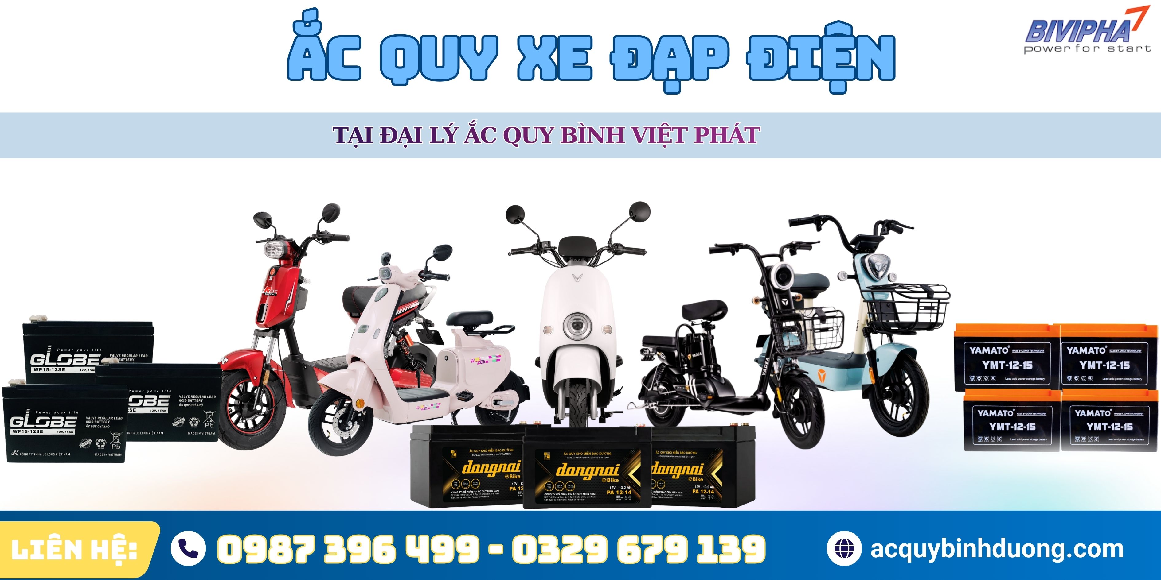 Thay Lắp Đặt Ắc Quy Xe Đạp Điện Tận Nơi Tại Quy Nhơn