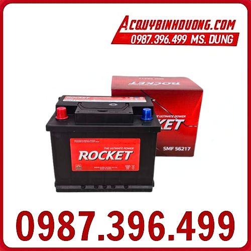 Ắc Quy ROCKET DIN 56217 (12V-62ah) 