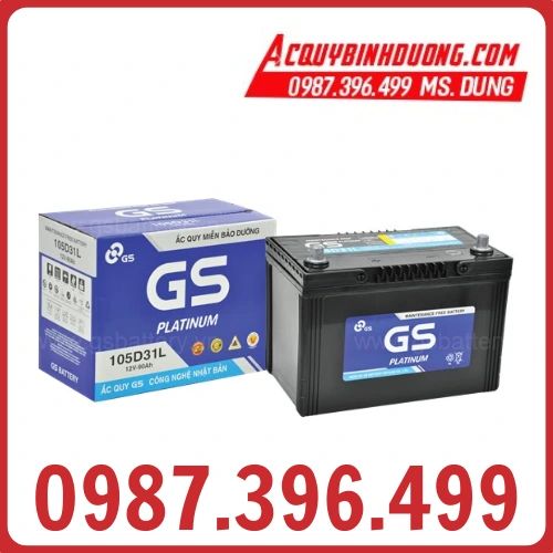 Ắc Quy GS 105D31L 12V 90Ah