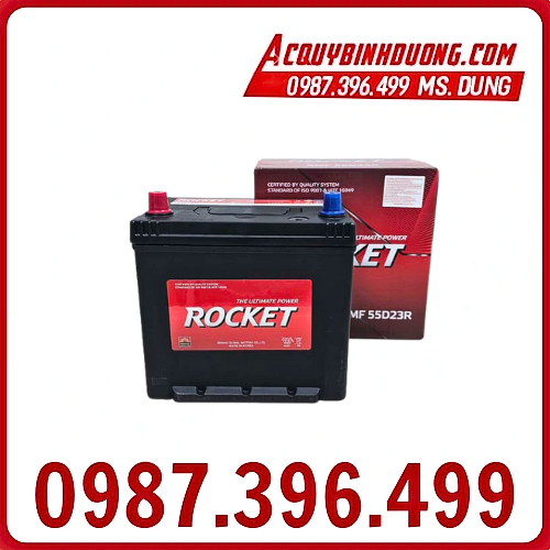 Ắc Quy ROCKET SMF 55D23R (12V-60ah) 