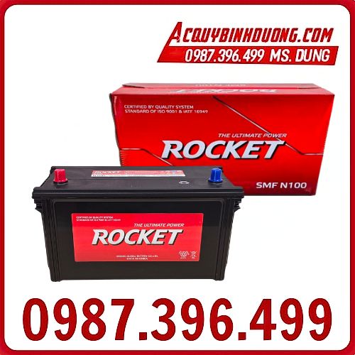 Ắc quy Rocket SMF N100 (12V-100AH)