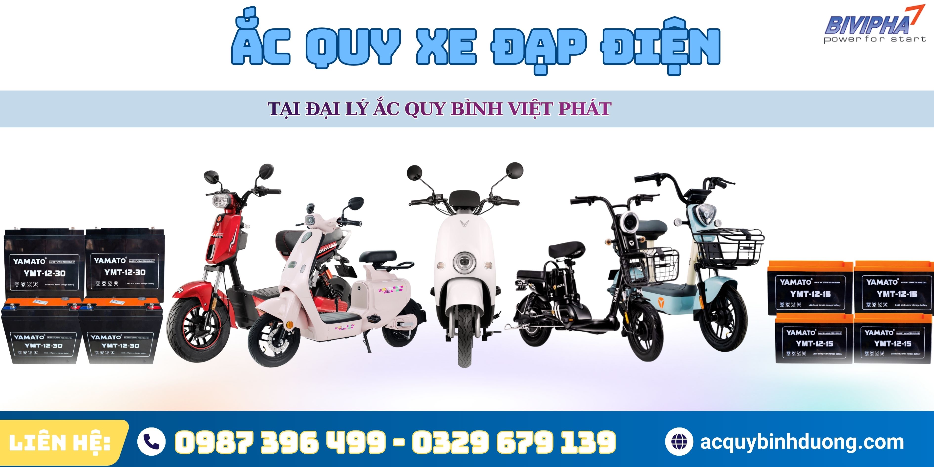 Thay & Lắp Đặt Ắc Quy Xe Đạp Điện Tận Nơi Tại Quy Nhơn