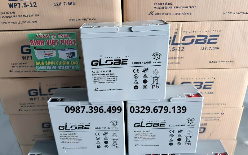 ac-quy-globe-12v-24ah-lap-dat-tan-noi-tai-quy-nhon