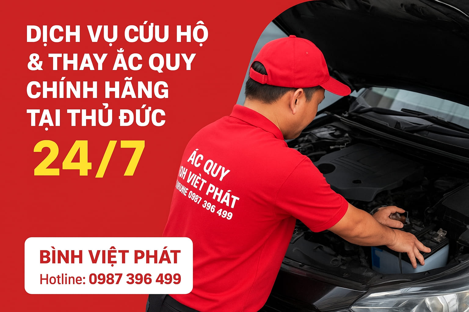 Lắp Đặt Ắc Quy Chính Hãng Tại Thủ Đức 