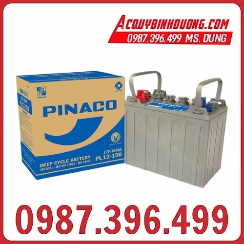 Ắc Quy Pinaco PL12-150 (12V-150AH)