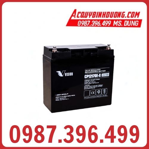 Ắc Quy VISION CP12170E-X (12V-17AH) 