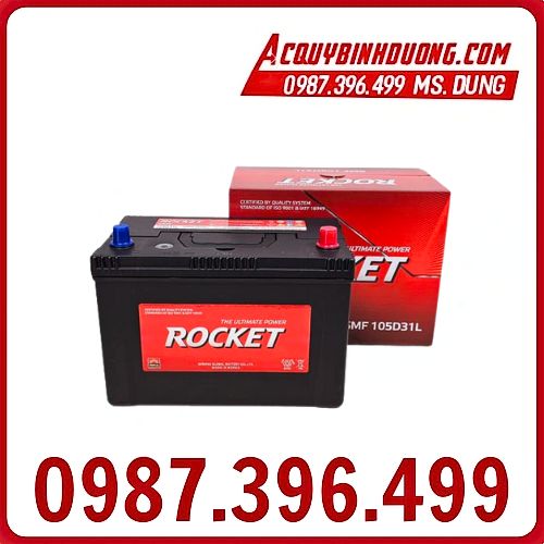 Ắc Quy ROCKET SMF 105D31L (12V-94Ah) 