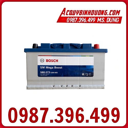 Ắc Quy BOSCH 580.073 DIN80L (12V-80ah)