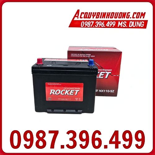 Ắc Quy ROCKET SMF NX110-5ZL(12V-75ah) 