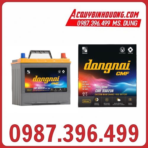 Ắc Quy Đồng Nai 55D23R CMF (12V-60ah) 