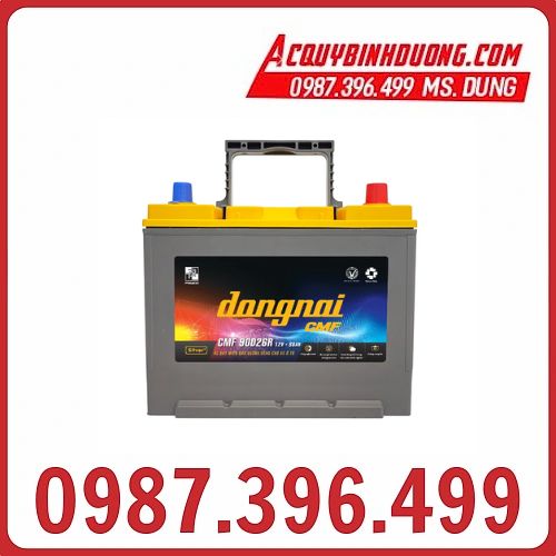 Ắc Quy Đồng Nai CMF 90D26R (12V-80ah)