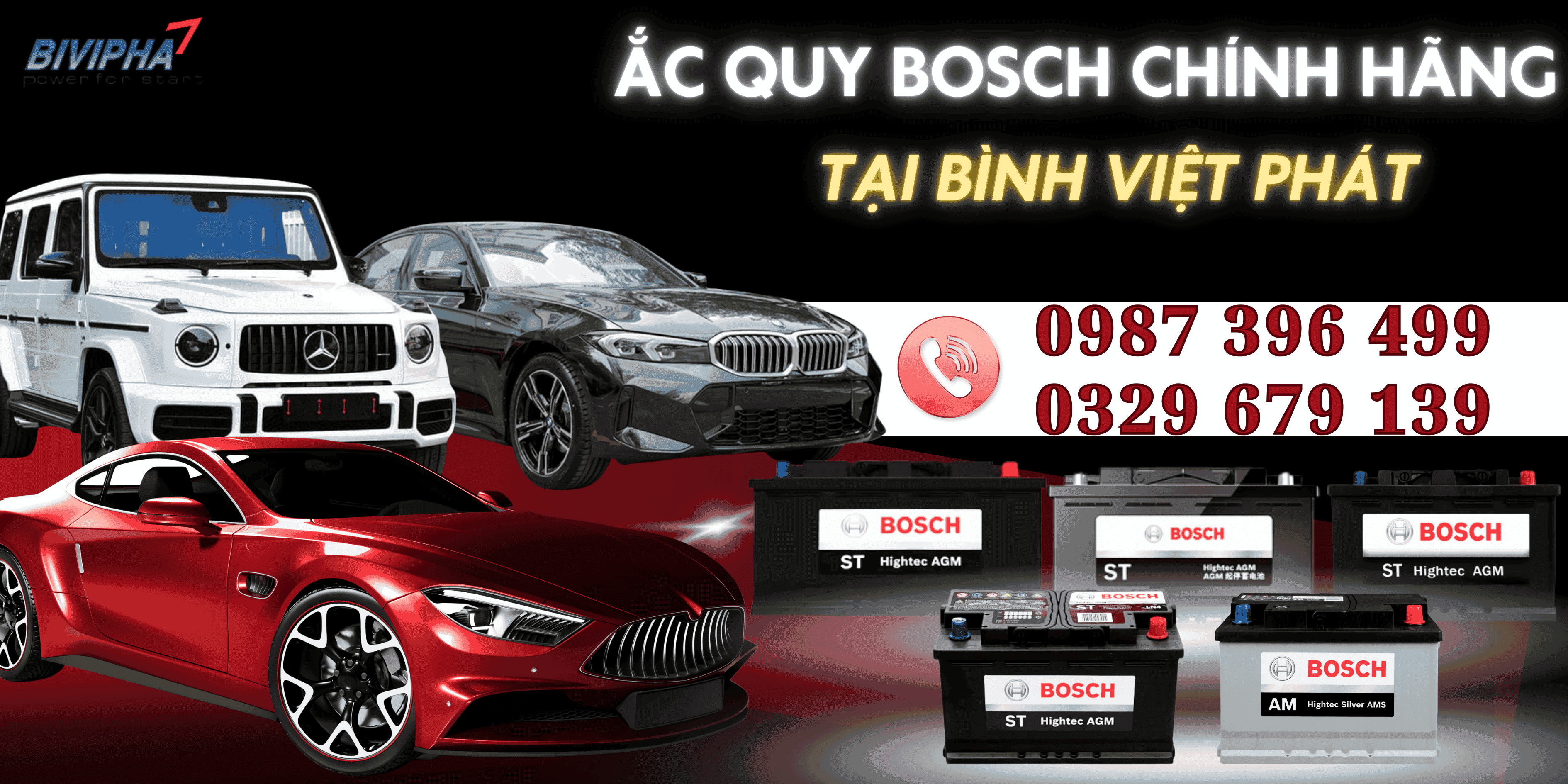 Ắc Quy Bosch Chính Hãng