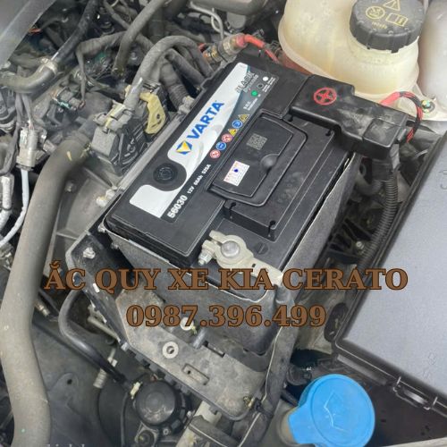 Bình ắc quy xe Kia Cerato