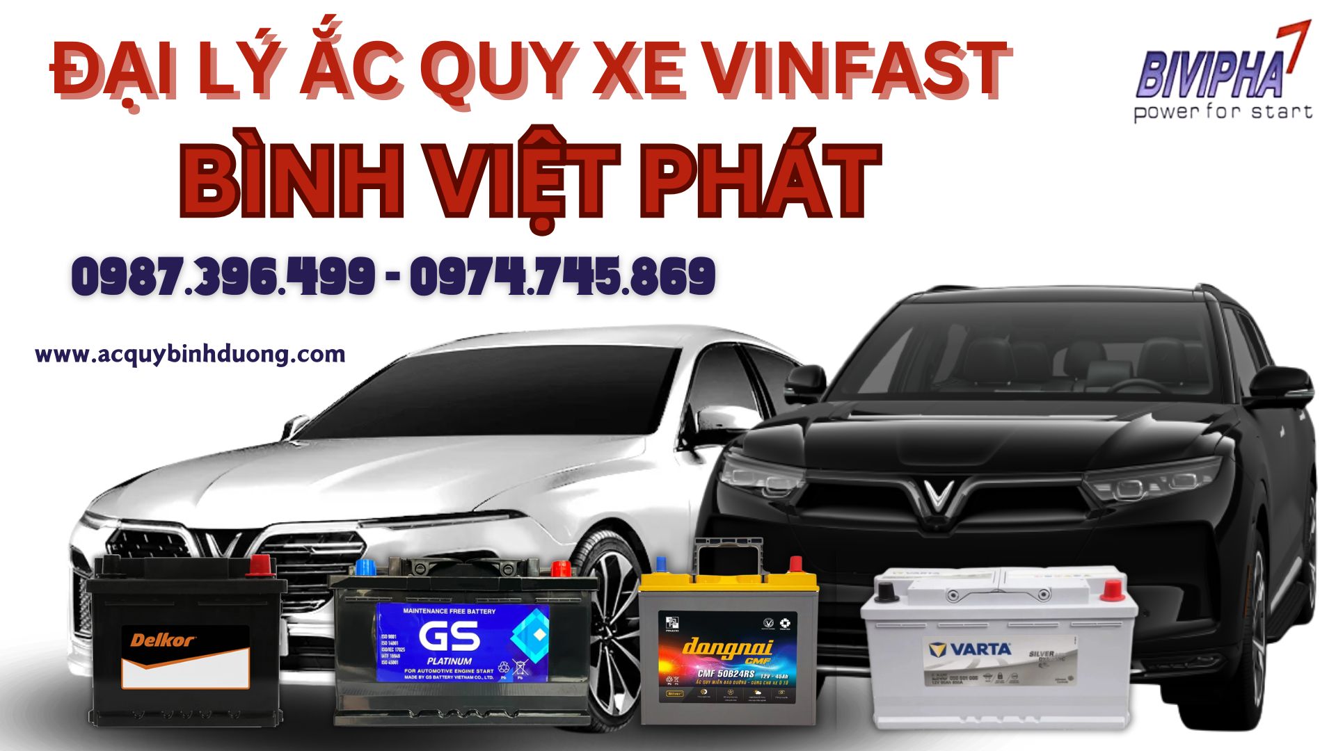 ĐẠI LÝ BÌNH ẮC QUY XE VINFAST CHÍNH HÃNG TẠI BÌNH ĐỊNH