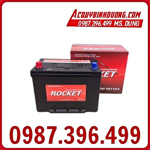 Ắc Quy Rocket SMF NX 110-5R (12V-70ah) 