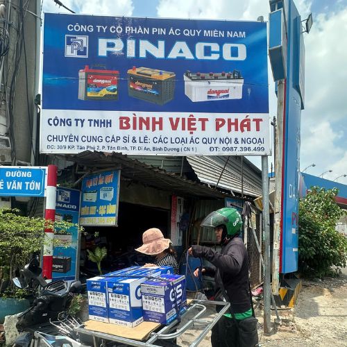 Ắc Quy GS tại Thành Phố Mới, Bình Dương