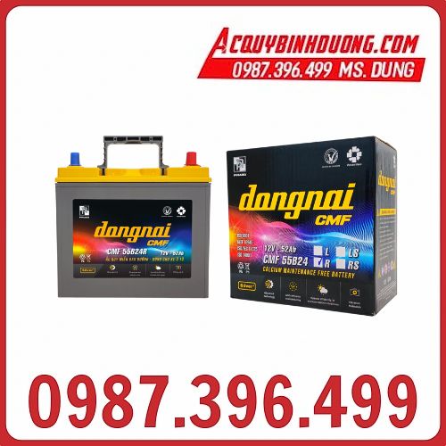 Ắc Quy Đồng Nai CMF 55B24R (12V-52ah)