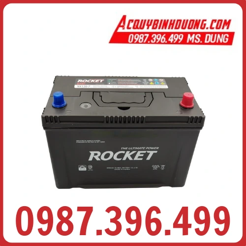 Ắc Quy ROCKET SMF NX120-7L/R (12V-90ah) 