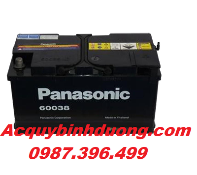 Ắc Quy Panasonic DIN 60038 (12V-100ah) 